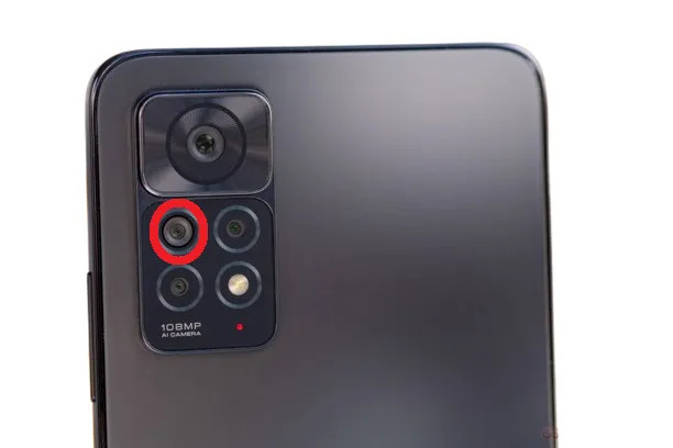 دوربین پشت شیائومی redmi note 11 pro 4g