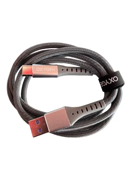 کابل شارژ تایپ سی oxygen مدل lx-8