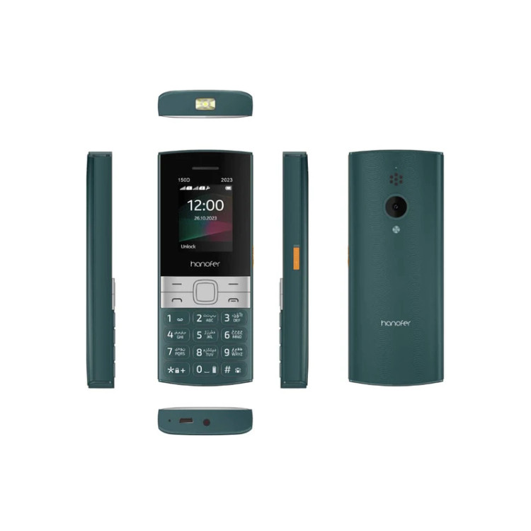 گوشی موبایل هانوفر مدل hanofer 150D دو سیم کارت